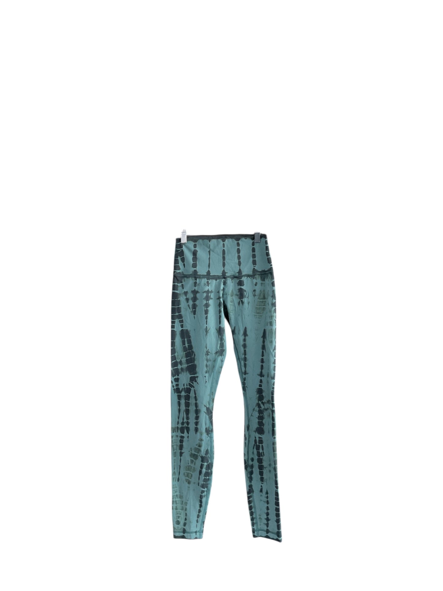 Athletic Leggings By Lululemon In Teal, Size: 4