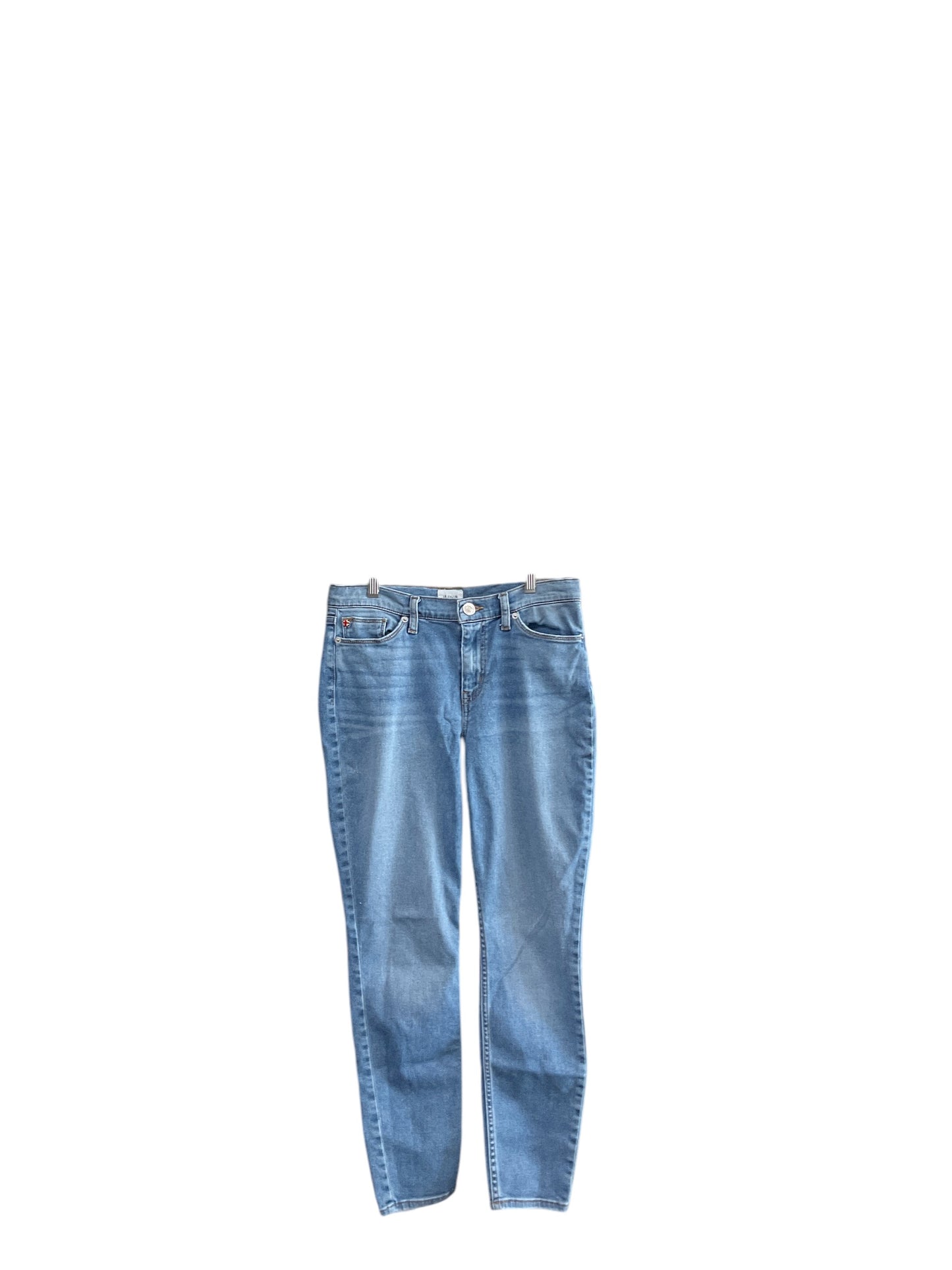 Jeans Skinny By Hudson In Blue Denim, Size: 8