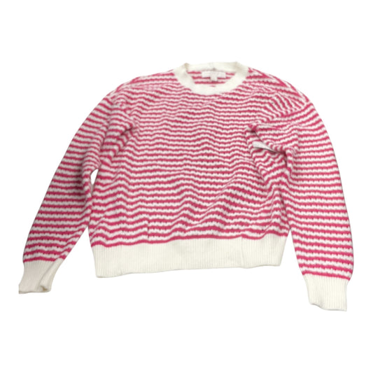 Sweater By Spiritual Gangster In Pink & White, Size: Xs