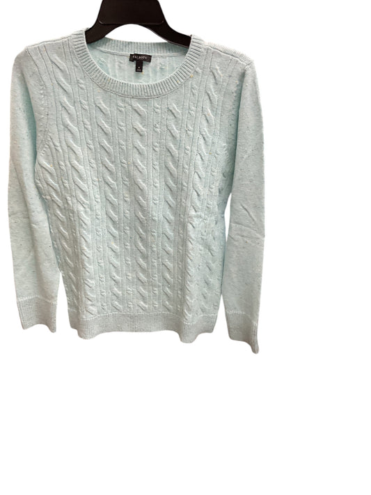 Sweater By Talbots In Aqua, Size: M