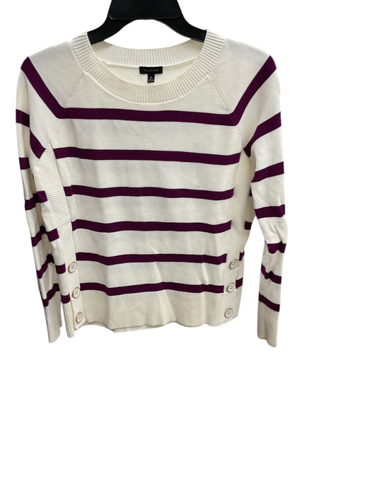 Sweater By Talbots In Striped Pattern, Size: M