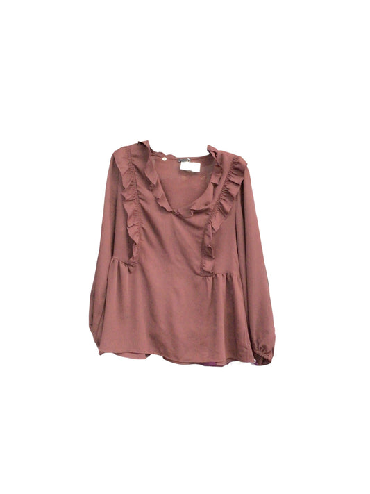Blouse Long Sleeve By Ann Taylor  Size: M