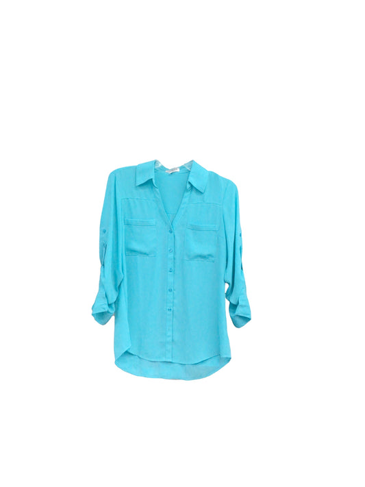 Blouse 3/4 Sleeve By Express  Size: S