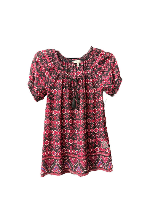 Blouse Short Sleeve By Joie  Size: Xs