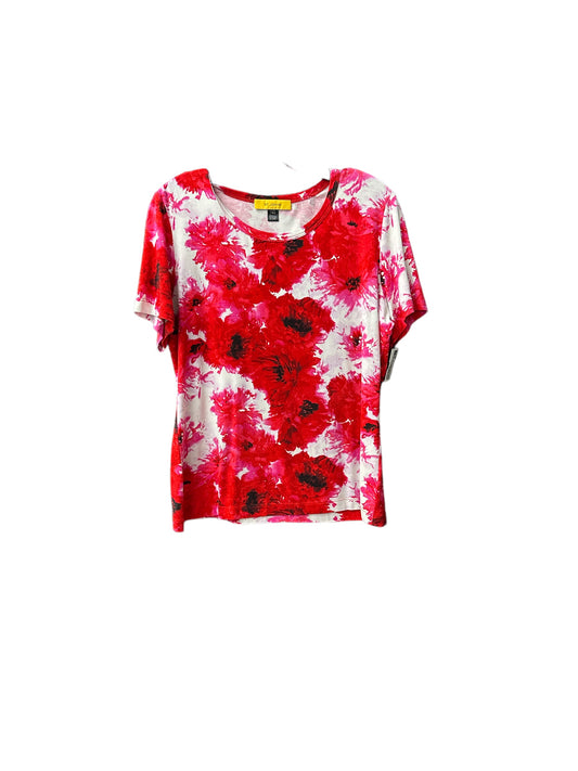Top Short Sleeve Designer By St John Collection  Size: L
