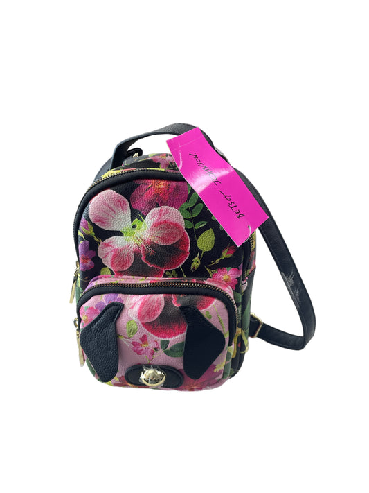 Backpack By Betsey Johnson  Size: Small