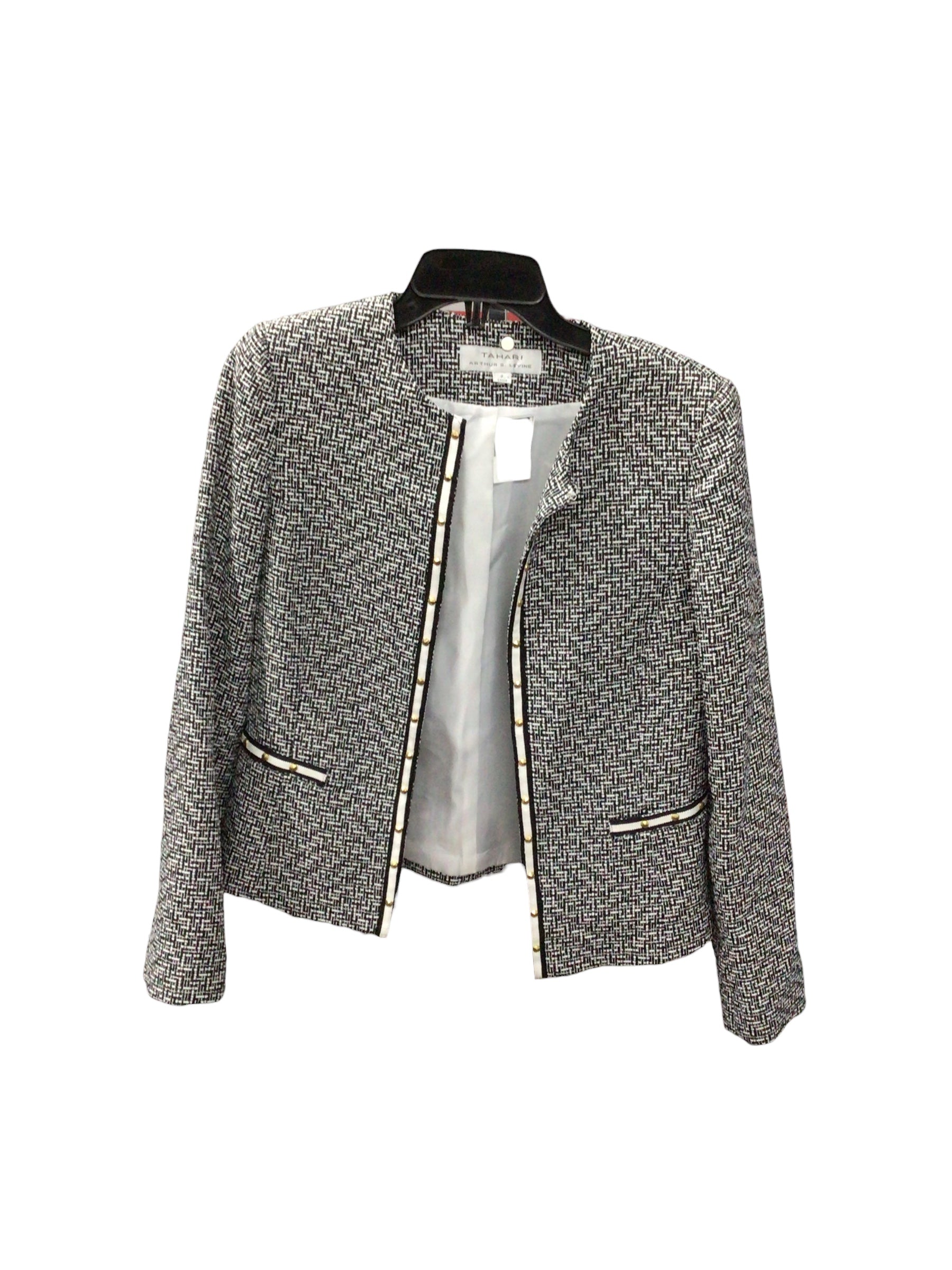 Tahari arthur levine outlet blazer